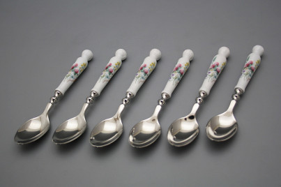 Set of teaspoons Bohemia 1987 Flowering meadow 6-piece BB č.1