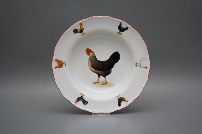 Deep plate 23cm Ofelia Hens FCL č.1