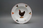 Deep plate 23cm Ofelia Hens FCL č.2