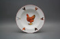 Deep plate 23cm Ofelia Hens FCL č.5