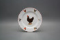 Dessert plate 19cm Ofelia Hens FCL č.5