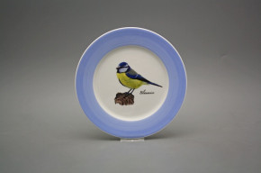 Dessert plate 19cm Nina Blue tit IAP