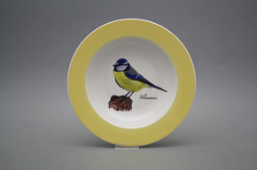 Deep plate 22cm Nina Blue tit IYP