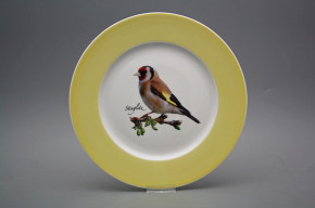 Flat plate 25cm Nina Goldfinch IYP