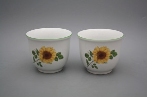 Flower pot small 13cm Sunflowers ZL