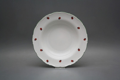 Deep plate 23cm Ofelia Ladybirds AZL č.1