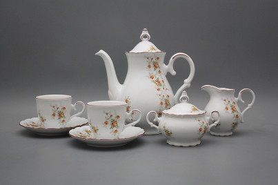 Coffee set Ofelia Tea roses 15-piece HL č.1