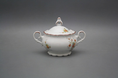 Sugar bowl 0,24l Ofelia Tea roses HL č.1