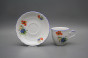 Coffee cup 0,18l and saucer Ofelia Field flowers AL č.2