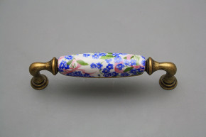 Rustic handles 128mm Forget-me-not Chintz