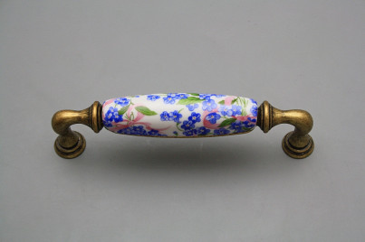 Rustic handles 128mm Forget-me-not Chintz č.1