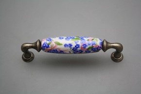 Rustic handles 128mm Forget-me-not Chintz FV