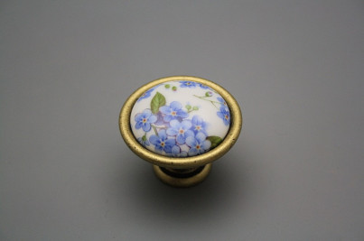 Rustic knobs 40mm Forget-me-not Chintz č.1