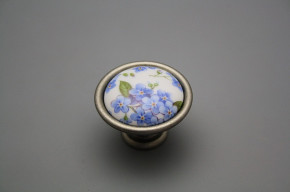 Rustic knobs 40mm Forget-me-not Chintz FV