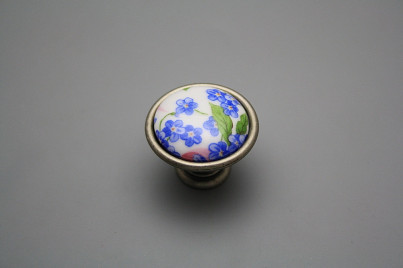 Rustic knobs 35mm Forget-me-not Chintz FV č.1