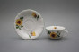 Cup low with saucer C1ZC1 Rokoko Sunflowers ZL č.2