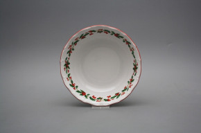 Salad dish 19cm Ofelia Christmas holly CL