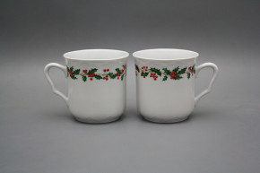 Mug Karel 0,27l Christmas holly BB