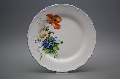 Flat plate 25cm Ofelia Field flowers HAL č.1