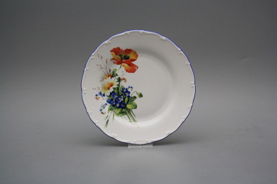 Dessert plate 19cm Ofelia Field flowers HAL č.1