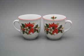 Mug Mirek 0,4l Poinsettia CL