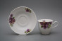 Coffee cup 0,18l and saucer Ofelia Pansy BB č.2