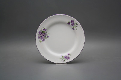 Dessert plate 19cm Ofelia Violets CFL č.1