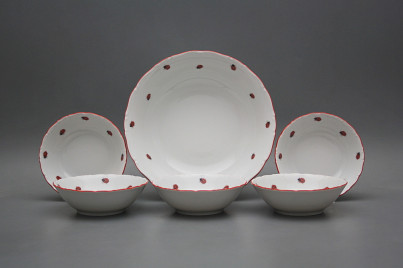 Compote set Ofelia Ladybirds 7-piece ACL č.1