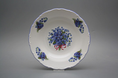 Deep plate 23cm Ofelia Forget-me-not GAL č.1