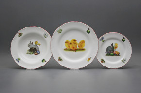 Plate set Ofelia Easter 12-piece GCL