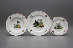 Plate set Ofelia Easter 18-piece GCL