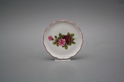 Underplate for glass 10cm Rokoko Elizabeth rose RL č.1