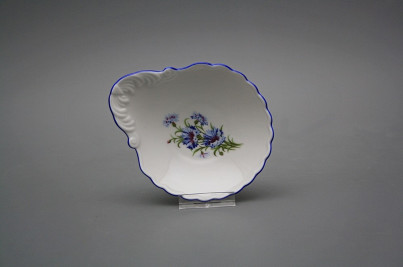 Shell dish small 12,5cm Cornflowers AL č.1