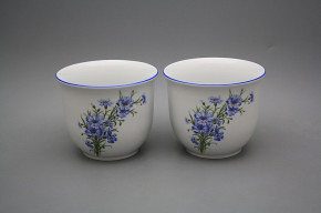 Flower pot small 16cm Cornflowers AL