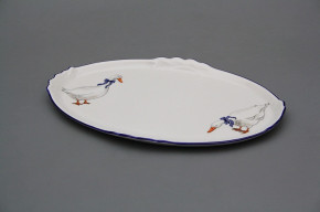 Tray Mini oval 20cm Geese ML