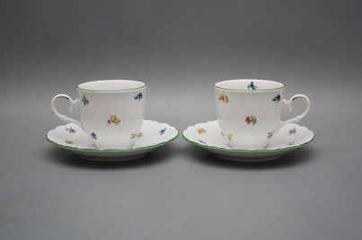 Coffee cup 0,18l and saucer Ofelia Sprays ZL č.1