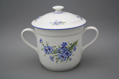 Mug with 2 handles and lid Cornflowers AL č.1