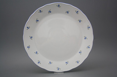 Flat round dish 30cm Rokoko Forget-me-not Sprays AAL č.1