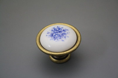 Rustic knobs 40mm Royal Blue č.1