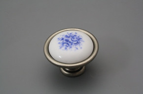 Rustic knobs 40mm Royal Blue FV