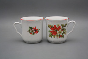 Mug Karel 0,27l Poinsettia CL