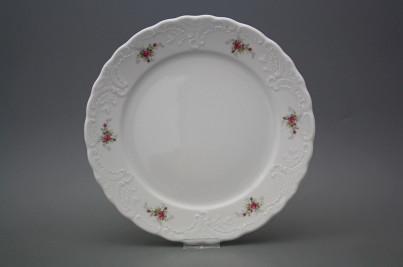 Flat plate 26cm Opera Pink roses BB č.1