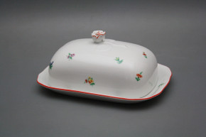 Butter dish small big Rokoko Sprays CL