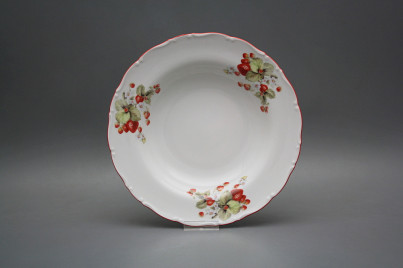 Deep plate 23cm Ofelia Strawberries CCL č.1