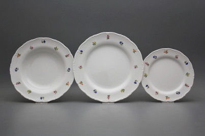 Plate set Ofelia Flower sprays 24-piece ABB č.1