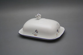 Butter dish small big Rokoko Geese ML