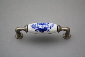 Rustic handles 96mm Blue Onion Leaf FV