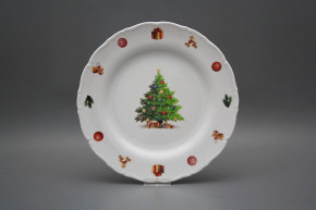 Flat plate 25cm Ofelia Christmas Tree JBB