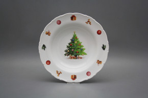 Deep plate 23cm Ofelia Christmas Tree JBB