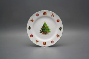 Dessert plate 19cm Ofelia Christmas Tree JZL